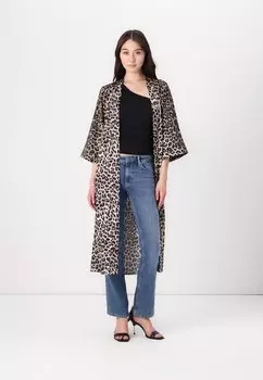Накидка EXCLUSIVE CARINE KIMONO AllSaints, коричневый