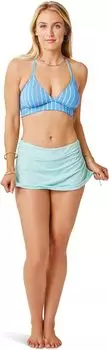 Накидка Hoku Swim Skirt Carve Designs, цвет Seaglass
