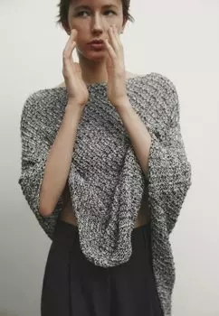 Накидка Massimo Dutti, черный