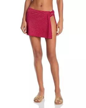 Накидка на купальник Swim Wrap AQUA, красный