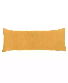 Накидка на поясницу из 100% французского льна — 16 x 44 дюйма Bokser Home, желтый