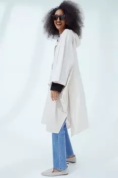 Накидка от дождя с капюшоном H&amp;M, светло-бежевый