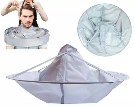 Накидка Парикмахерская С Воротником-Зонтом Ag333F, Topshine