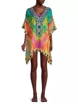 Накидка с анималистическим принтом Ranee's Orange