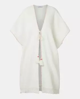 Накидка с вышивкой Tintoretto, белый