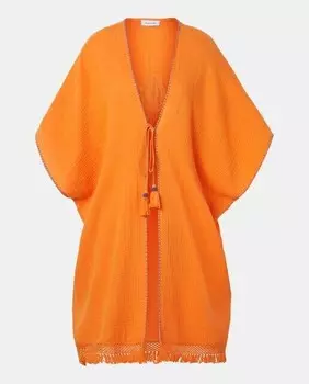 Накидка с вышивкой Tintoretto, оранжевый
