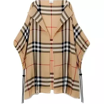 Накидка женская Burberry, коричневый