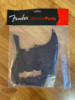 Накладка Fender Jazz Bass 0074131000, панцирь коричневой черепахи Jazz Bass Pickguard 0074131000