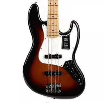 Накладка грифа Fender Player Jazz Bass Maple, 3 цвета, солнечные лучи