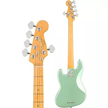 Накладка на гриф Fender American Professional II Jazz Bass V Maple Mystic Surf Green