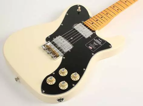Накладка на гриф Fender American Professional II Telecaster Deluxe с кленовым покрытием, олимпийский белый