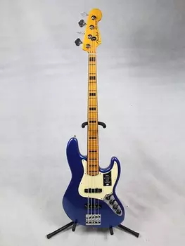 Накладка на гриф Fender American Ultra Jazz Bass Maple Blue Cobra Blue с футляром