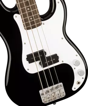 Накладка на гриф Fender Mini Precision Bass Laurel Black Finish Mini Precision Bass Laurel Fingerboard Black Finish
