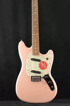 Накладка на гриф Fender Mustang Shell Pink Pau Ferro Mustang Shell Pink Pau Ferro Fingerboard
