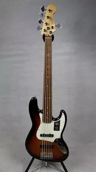 Накладка на гриф Fender Player Jazz Bass V Pau Ferro, 3 цвета Sunburst