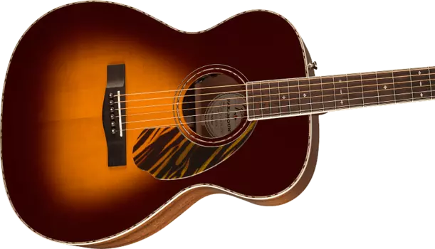 Накладка на гриф Fender PO-220E Orchestra Ovangkol, 3 цвета, винтажные солнечные лучи PO-220E Orchestra Ovangkol Fingerboard 3-Color Vintage Sunburst