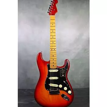 Накладка на гриф Fender Ultra Luxe Stratocaster Maple, электрогитара Plasma Red Burst 0118062773