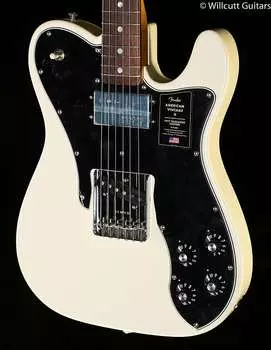 Накладка на гриф из палисандра Fender American Vintage II 1977 Telecaster Custom White (441) Fender American II Telecaster Custom Rosewood Fingerboard (441)