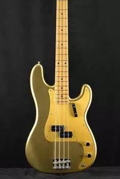 Накладка на гриф из золотого клена Fender American Original '50s Bass Aztec Gold American Original s Precision Bass Aztec Gold Maple Fingerboard