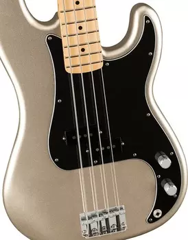 Накладка на гриф Precision Bass Maple кленового грифа Fender 75th Anniversary, отделка Diamond Anniversary с сумкой для переноски Fender 75th Anniversary Precision Bass