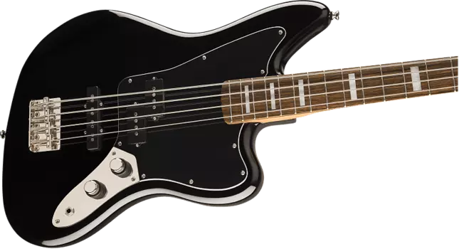 Накладка на гриф Squier Classic Vibe Jaguar Bass Laurel 2021, черная 2021 Squier Classic Vibe Jaguar Bass Laurel Fingerboard Black