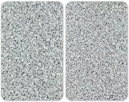 Накладка на плиту WENKO "Гранит Универсальная", (комплект, 2 шт.) 30х1,8х52 см, серый