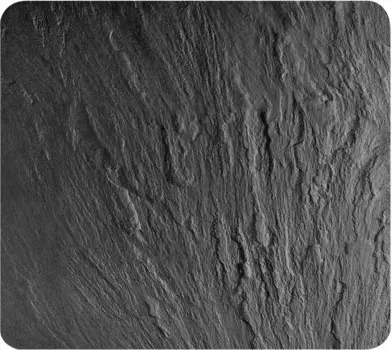 Накладка на плиту WENKO "Сланец", (1 шт.), из закаленного стекла от WENKO 56х0,5х50 см, черный