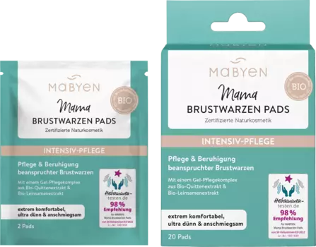 Накладки на соски Мама 10 шт. Mabyen