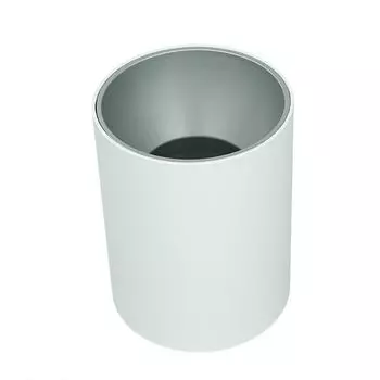 Накладной потолочный точечный светильник 8,9 см белый серебристый GU10 металлический современный кухня прихожая Licht-Erlebnisse, мультиколор