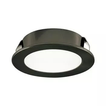 Накладной светильник Nuba 64 Светодиодный встраиваемый светильник DualColor Spot, черный, набор из 3 шт. L&S