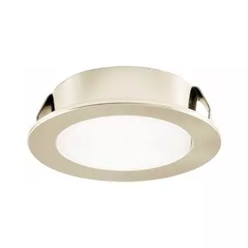 Накладной светильник Nuba 64 Светодиодный встраиваемый светильник DualColor Spots с эффектом нержавеющей стали, набор из 3 шт. L&S