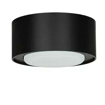 Накладной точечный светильник черный металлический вневременной 10см круглый GX53 малобликовый компактный потолочный светильник для прихожей JAMEY Licht-Erlebnisse