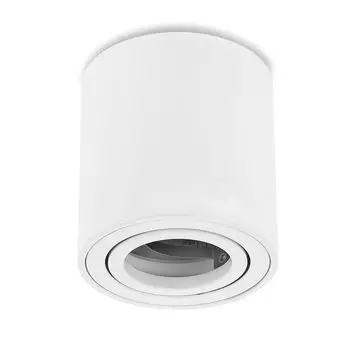 Накладной точечный светильник Sweet LED GU10 круглый белый из алюминия накладной точечный светильник 230В