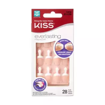 Накладные ногти evarlasting endless short squoval uas postizas Kiss, количество 28 штук