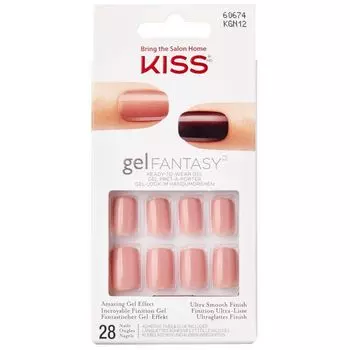 Накладные ногти Gel Fantasy Uas Postizas Kiss, Whatever - Bright Red