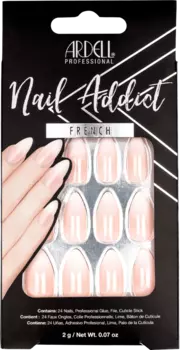Накладные ногти Nail Addict French Ombre Fade 24 шт. ARDELL
