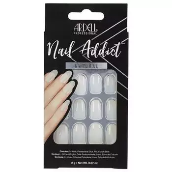 Накладные ногти Nail Addict Natural Oval Uas Postizas Ardell, Multicolor