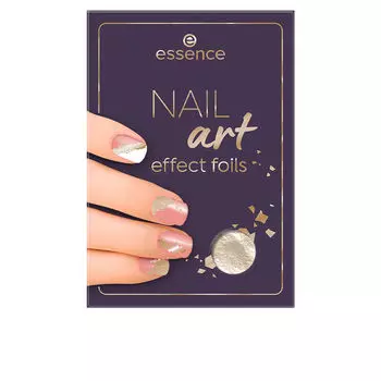 Накладные ногти Nail art lminas para uas Essence, 1 шт, 01-golden galaxy
