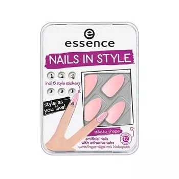 Накладные ногти Nails In Style Uas Postizas Essence, 17