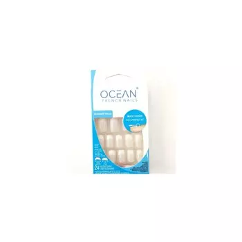Накладные ногти Ocean Bold French 190, белый