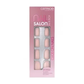 Накладные ногти Uas artificiales Nail Salon in a Box Catrice, 24 unidades