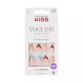 Накладные ногти vogish fantasy uas postizas Kiss, цвет charmante