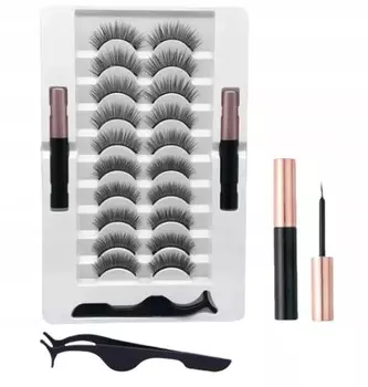 Накладные ресницы 10 пар inna