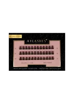 Накладные ресницы AYLASHES KNSTLICHE WIMPERN BEST FRIEND Aylashes, черный