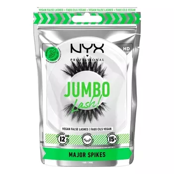 Накладные ресницы jumbo lash! vegan false lashes Nyx Professional Makeup, цвет major spikes, количество 1 шт.