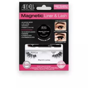 Накладные ресницы Magnetic Liner & Lash Accent Pestaas #002 + Gel Liner Ardell, 3 шт