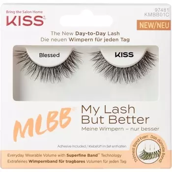 Накладные ресницы My Lash But Better Collection с гибкой лентой и клеем, Kiss
