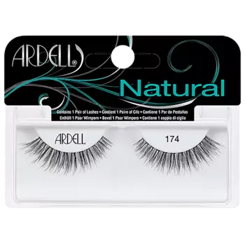 Накладные ресницы на полоске Ardell Natural 174 Black, 1 упаковка