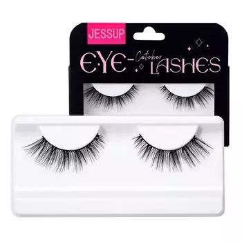 Накладные ресницы на полоске fe101, 1 пара Jessup False eyelashes 3d