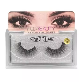 Накладные ресницы на полоске Mink 3D Hair 006 Sfera Damska